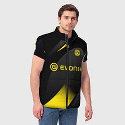 Мужской жилет BORUSSIA DORTMUND, цвет: 3D-черный — фото 2