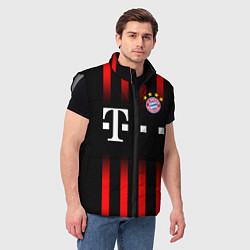 Мужской жилет FC Bayern Munchen, цвет: 3D-светло-серый — фото 2