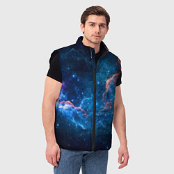 Мужской жилет Туманность, цвет: 3D-черный — фото 2