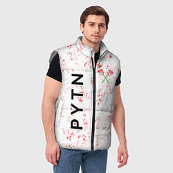 Мужской жилет PAYTON MOORMIER ПЕЙТОН, цвет: 3D-светло-серый — фото 2