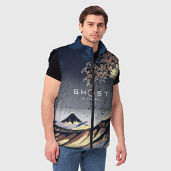 Мужской жилет Ghost of Tsushima, цвет: 3D-черный — фото 2