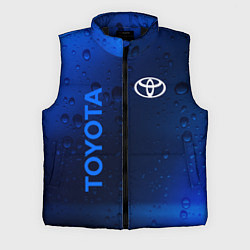 Мужской жилет TOYOTA ТОЙОТА, цвет: 3D-черный