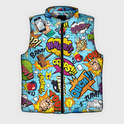Мужской жилет Pop art comics