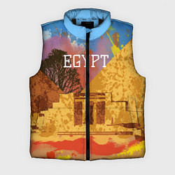 Мужской жилет Египет Пирамида Хеопса, цвет: 3D-черный
