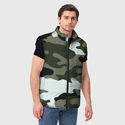 Мужской жилет Camouflage 2, цвет: 3D-черный — фото 2