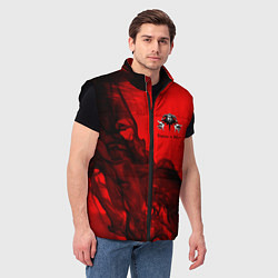 Мужской жилет КОРОЛЬ И ШУТ, цвет: 3D-черный — фото 2