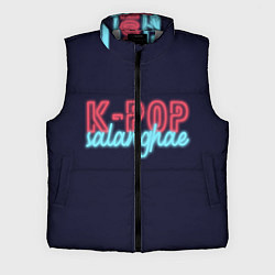 Мужской жилет LOVE K-POP, цвет: 3D-светло-серый