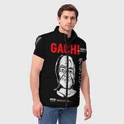 Мужской жилет Gachimuchi Van Darkholm, цвет: 3D-светло-серый — фото 2