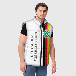 Мужской жилет СБОРНАЯ ГЕРМАНИЯ, цвет: 3D-светло-серый — фото 2