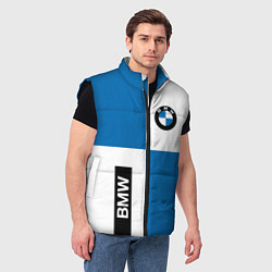 Мужской жилет BMW, цвет: 3D-черный — фото 2