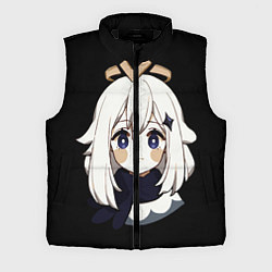 Мужской жилет Genshin Impact Paimon, цвет: 3D-черный