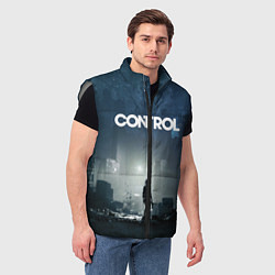 Мужской жилет Control Контрол, цвет: 3D-светло-серый — фото 2