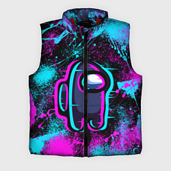 Мужской жилет NEON AMONG US, цвет: 3D-красный