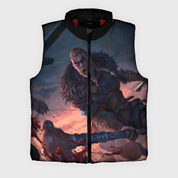 Мужской жилет ASSASSINS CREED VALHALLA, цвет: 3D-красный