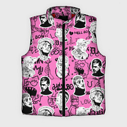 Мужской жилет LIL PEEP, цвет: 3D-красный