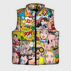 Мужской жилет Pop Art, цвет: 3D-светло-серый