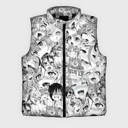 Мужской жилет Ahegao monochrome