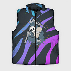 Мужской жилет Skate or die art, цвет: 3D-черный