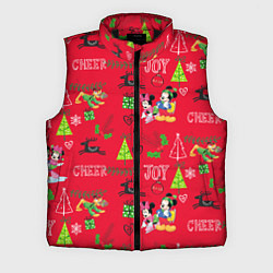 Мужской жилет Mickey & Minnie pattern, цвет: 3D-черный