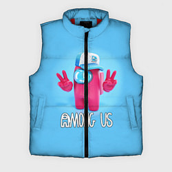 Мужской жилет AMONG US, цвет: 3D-красный