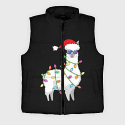 Мужской жилет Рождественская Лама