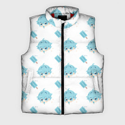 Мужской жилет Genshin Impact, цвет: 3D-красный