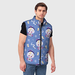 Мужской жилет Genshin Impact, цвет: 3D-черный — фото 2