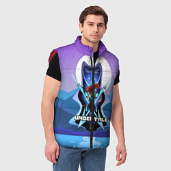 Мужской жилет Undertale, цвет: 3D-красный — фото 2