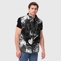 Мужской жилет The Beatles, цвет: 3D-черный — фото 2