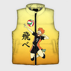 Мужской жилет Fly High Haikyuu!!, цвет: 3D-светло-серый