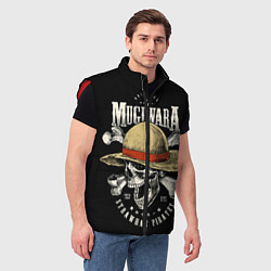 Мужской жилет MUGIWARA ONE PIECE, цвет: 3D-красный — фото 2