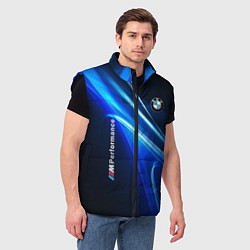 Мужской жилет BMW, цвет: 3D-черный — фото 2