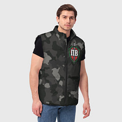 Мужской жилет Пограничные войска, цвет: 3D-черный — фото 2