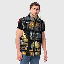 Мужской жилет LITTLE NIGHTMARES, цвет: 3D-красный — фото 2