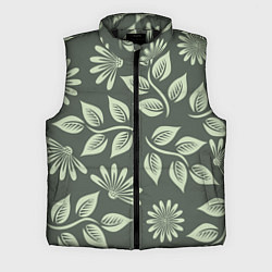 Мужской жилет Цветы, цвет: 3D-черный