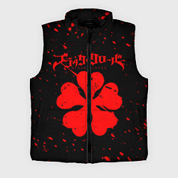 Мужской жилет ЧЕРНЫЙ КЛЕВЕР АНИМЕ,, цвет: 3D-черный