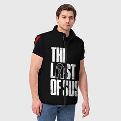 Мужской жилет Among Us The Last Of Us, цвет: 3D-красный — фото 2