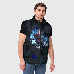 Мужской жилет Genshin Impact - Rosaria, цвет: 3D-черный — фото 2