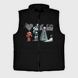 Мужской жилет Любовь, Смерть & Роботы, цвет: 3D-черный