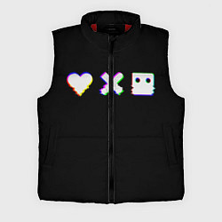 Мужской жилет Love Death and Robots Glitch, цвет: 3D-красный