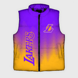 Мужской жилет LOS ANGELES LAKERS ЛЕЙКЕРС, цвет: 3D-черный