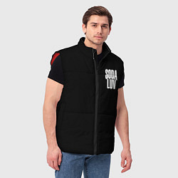 Мужской жилет Репер - SODA LUV, цвет: 3D-красный — фото 2