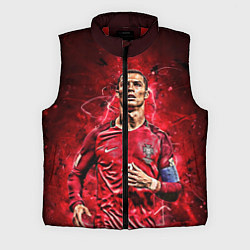 Мужской жилет Cristiano Ronaldo Portugal, цвет: 3D-красный