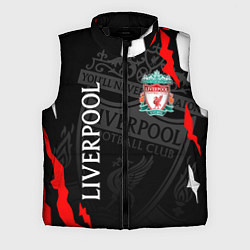 Мужской жилет LIVERPOOL ЛИВЕРПУЛЬ СПОРТ, цвет: 3D-черный
