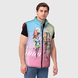 Мужской жилет Пять невест, цвет: 3D-красный — фото 2