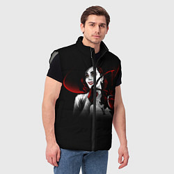 Мужской жилет Resident Evil Леди Вампир, цвет: 3D-светло-серый — фото 2
