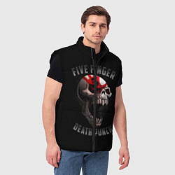 Мужской жилет Five Finger Death Punch 5FDP, цвет: 3D-черный — фото 2