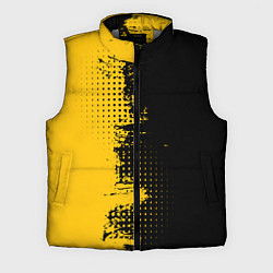 Мужской жилет ЧЕРНО ЖЕЛТЫЙ ГРАНЖ GRUNGE Z