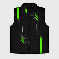 Мужской жилет ФУТУРИСТИЧНАЯ БРОНЯ ЗЕЛЕНАЯ