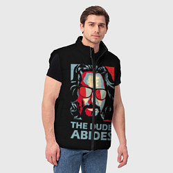 Мужской жилет The Dude Abides Лебовски, цвет: 3D-черный — фото 2